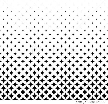 Seamless halftone vector background.Filled with black rhombuses . 78164660