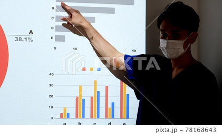 医療現場の窮状を訴える医者 78168643