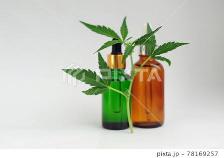 Marijuana products. Cannabis CBD hemp oil isolated on white background. Marijuana products. Cannabis CBD hemp oil isolated on white background. 78169257