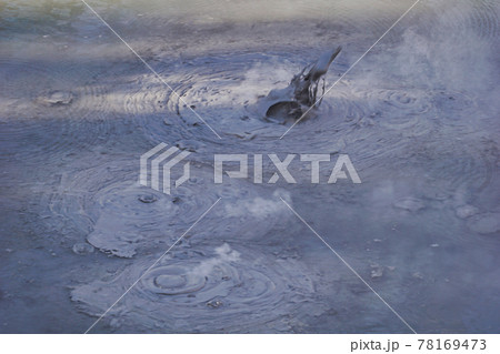 冬の阿寒湖のボッケ 冬の阿寒湖のボッケ 78169473