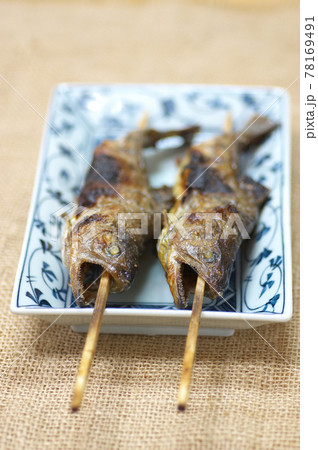 アマゴの串焼き アマゴの串焼き 78169491