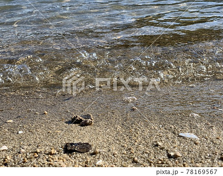 砂浜と波 砂浜と波 78169567