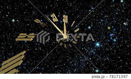 Classic gold spiral 3D render 78171397