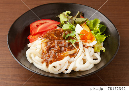 肉味噌うどん 78172342