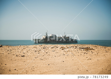 Ferry Assalama shipwreck of the coast of South Africa 78173249