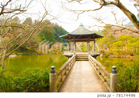 成田山公園の浮御堂 78174496