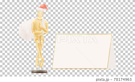 Model doll for drawing and message card Hand-painted watercolor style illustration Model doll for drawing and message card Hand-painted watercolor style illustration 78174963