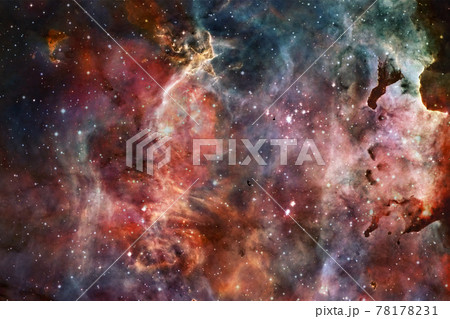 Nebula, cluster of stars in deep space. Elements of this image furnished by NASA Nebula, cluster of stars in deep space. Elements of this image furnished by NASA 78178231