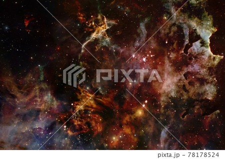 Awesome of endless cosmos. Elements of this image furnished by NASA 78178524