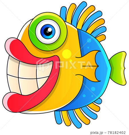 smiling fish clipart