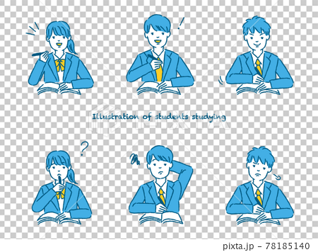 people studying clipart