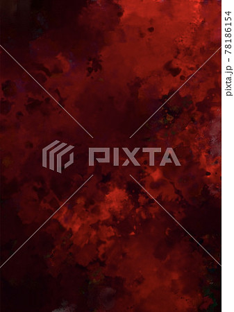 暗闇に光る幻想的な血のテクスチャ背景 78186154