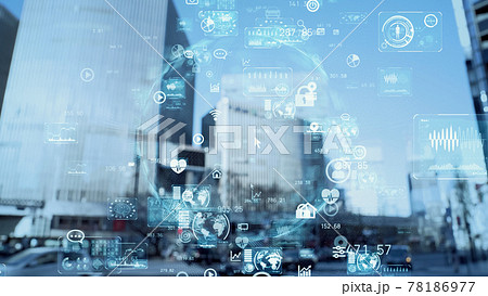都市とネットワーク　ICT　IoT 78186977
