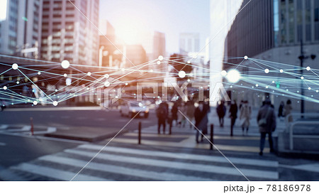 都市とネットワーク　ICT　IoT 78186978