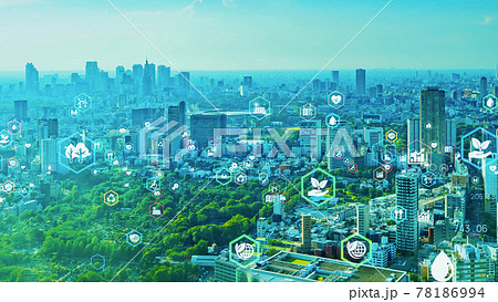 都市環境イメージ サステナブル SDGs 都市環境イメージ サステナブル SDGs 78186994