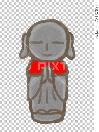 お地蔵様のイラスト素材