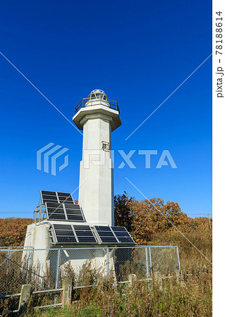 北海道_日高門別灯台の風景 78188614