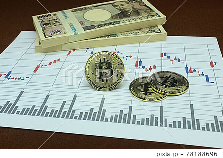 【仮想通貨・ビットコイン・投資などに関する記事のサムネイルに】ビットコインと百万円の札束 【仮想通貨・ビットコイン・投資などに関する記事のサムネイルに】ビットコインと百万円の札束 78188696