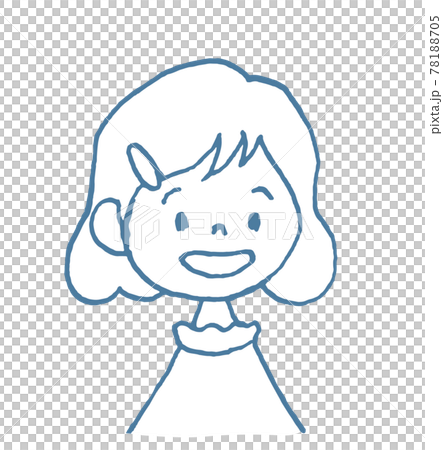 笑顔の女の子 78188705