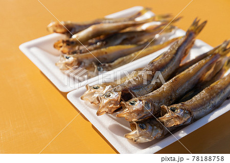 北海道_鵡川町のししゃも祭り 78188758