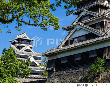 熊本城天守閣と宇土櫓 78189627