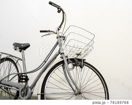 vintage bicycle white background vintage bicycle white background 78189768