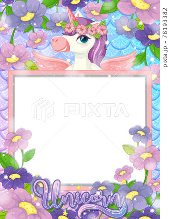 Blank banner with beautiful pegasus cartoon character Blank banner with beautiful pegasus cartoon character 78193382