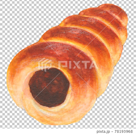 Hand-painted food and drink menu chocolate cornet Hand-painted food and drink menu chocolate cornet 78193968