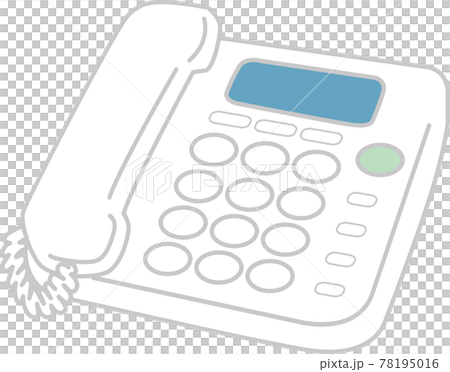 電話機_白 78195016