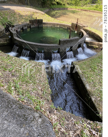 音無井路円形分水 78195215