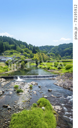 緒方川と住吉石橋 緒方川と住吉石橋 78195912