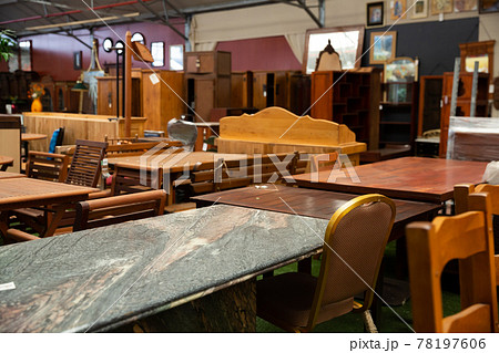 Interior of furniture shop 78197606