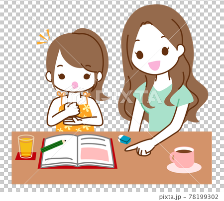 女孩學習和女人教學 女孩學習和女人教學 78199302
