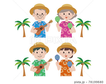 Hawaiian Shirt Man Cliparts, Stock Vector and Royalty Free Hawaiian Shirt  Man Illustrations