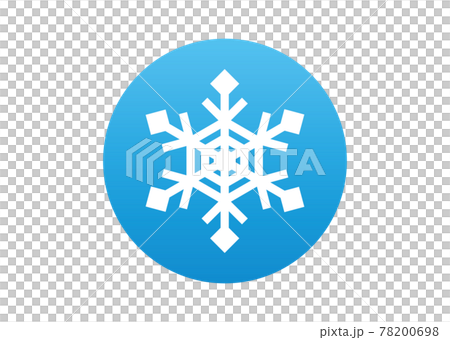 Weather icon snowflake - Stock Illustration [78200698] - PIXTA