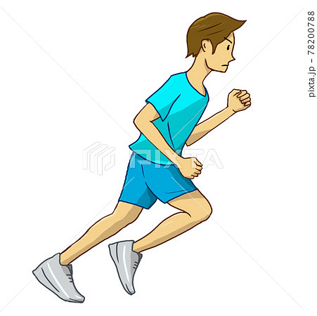 ランニングのイラスト素材 7007