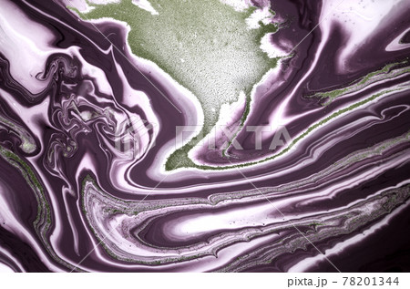 Simple marble abstract background. Liquid ink pattern. 78201344