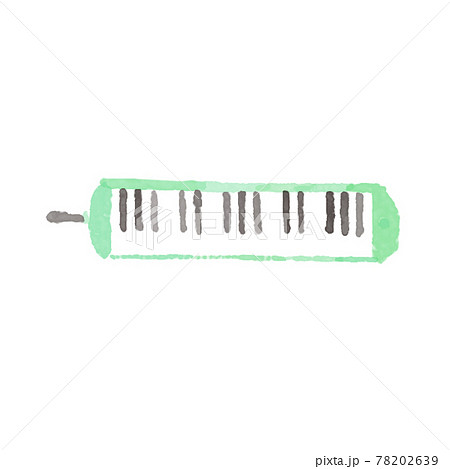 鍵盤ハーモニカ(水彩) 鍵盤ハーモニカ(水彩) 78202639