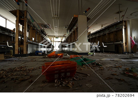廃墟　廃パチンコ屋　パチンコ屋　廃遊技場　遊技場　長野県　長野市　新天地　パチンコ新天地 78202694