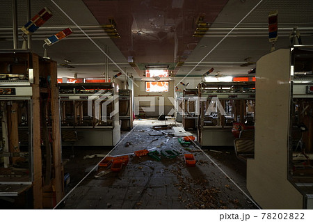 廃墟　廃パチンコ屋　パチンコ屋　廃遊技場　遊技場　長野県　長野市　新天地　パチンコ新天地 78202822