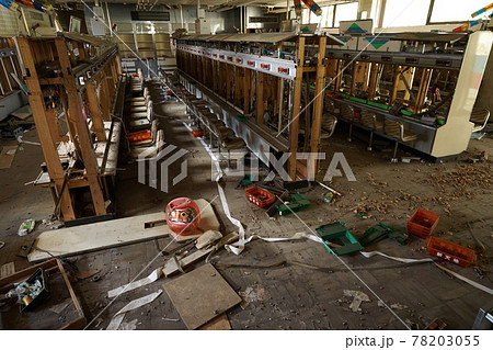 廃墟　廃パチンコ屋　パチンコ屋　廃遊技場　遊技場　長野県　長野市　新天地　パチンコ新天地 78203055
