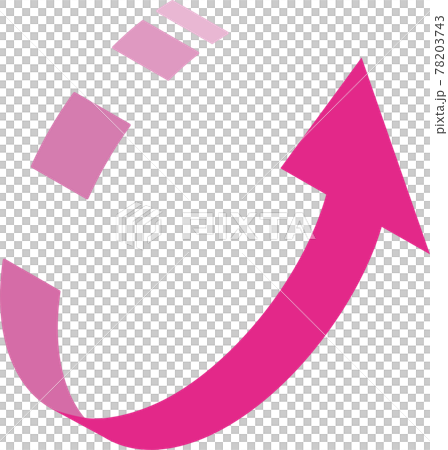 Three-dimensional arrow Three-dimensional arrow 78203743