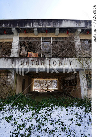 廃墟　モテル北陸　石川県　加賀市　廃モーテル　廃ラブホテル 78203956