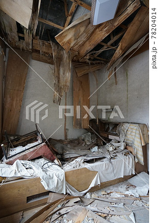 廃墟　モテル北陸　石川県　加賀市　廃モーテル　廃ラブホテル 78204014