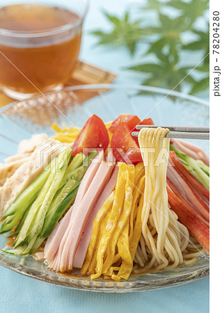 冷やし中華 冷麺 冷やし中華 冷麺 78204280