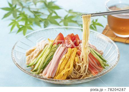 冷やし中華 冷麺 冷やし中華 冷麺 78204287