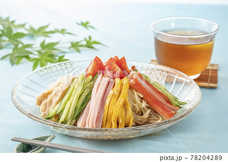 冷やし中華 冷麺 冷やし中華 冷麺 78204289
