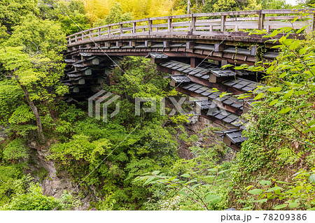 （山梨県）日本三奇橋　猿橋 78209386