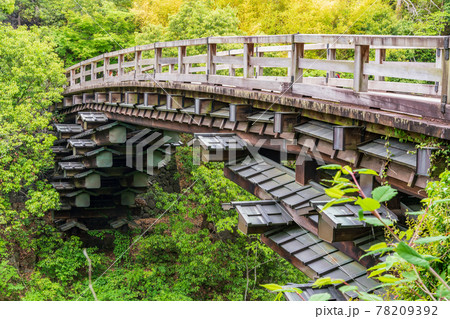 (山梨県)日本三奇橋 猿橋 (山梨県)日本三奇橋 猿橋 78209392