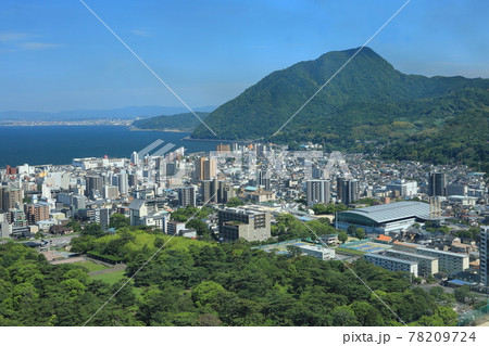 別府市街（別府アリーナ，別府公園） 78209724